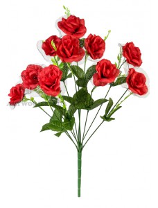 Букет троянда з вуаллю А771