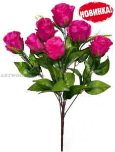Букет штучних квітів Троянда королева